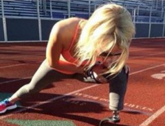 ボストンマラソンテロで左足を失ったダンサー　試練を乗り越えマラソンに挑戦