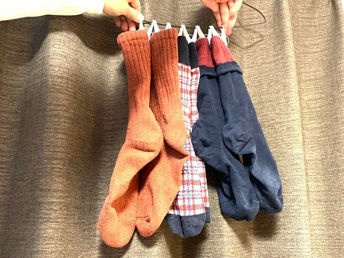靴下の写真