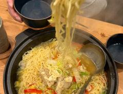 塩焼きそばのラーメン