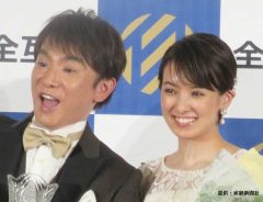 休憩中にカフェへ立ち寄った濱口夫婦　癒し効果抜群の『１枚』をご覧ください